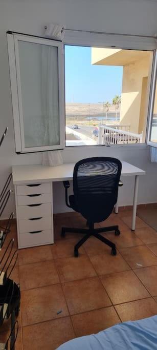 Gilda: Beautiful Spacious Apartment. Seaview From Rooftop Terrace Corralejo Ngoại thất bức ảnh